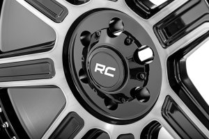 Chevrolet Avalanche Wheel - Rough Country - 89 Series - Black Machined Gunmetal - '07-'13